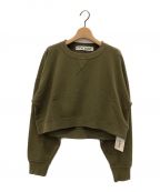 INSCRIREアンスクリア）の古着「Bolero Sweat Shirt」｜オリーブ