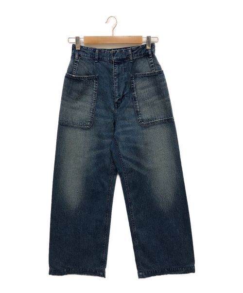 THE NEWHOUSE（ザ ニューハウス）THE NEWHOUSE (ザ ニューハウス) WORK JEAN インディゴ サイズ:24の古着・服飾アイテム