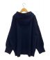 ADORE (アドーア) Wool pile Reversible Knit Hoodie ネイビー サイズ:38：20000円