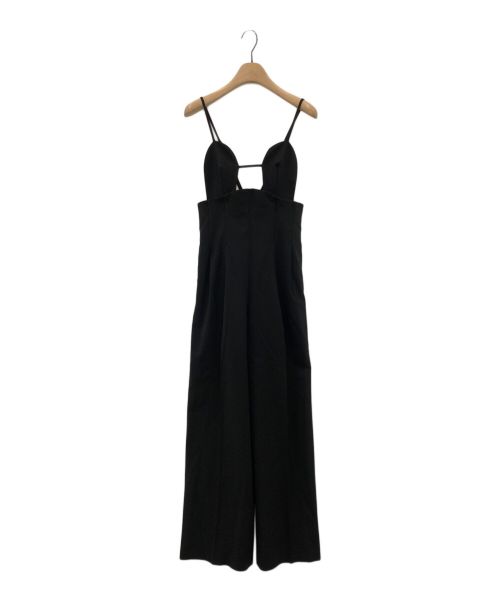 FETICO（フェティコ）FETICO (フェティコ) 2WAY BRA JUMPSUITサロペット ブラック サイズ:1の古着・服飾アイテム