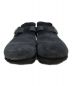 中古・古着 BIRKENSTOCK (ビルケンシュトック) レザースリッポン ブラック サイズ:23.0：6000円