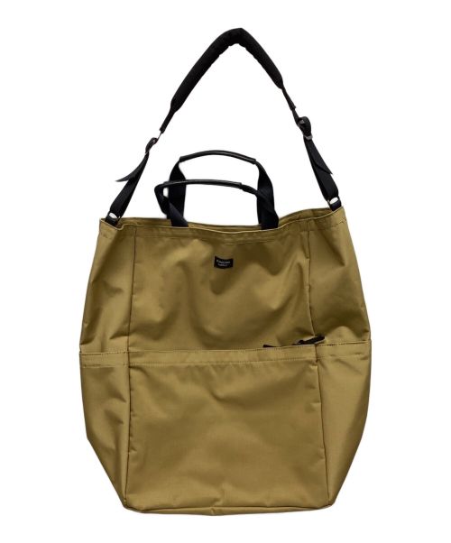 STANDARD SUPPLY（スタンダードサプライ）STANDARD SUPPLY (スタンダードサプライ) 3WAY ZIP TOTE ベージュの古着・服飾アイテム