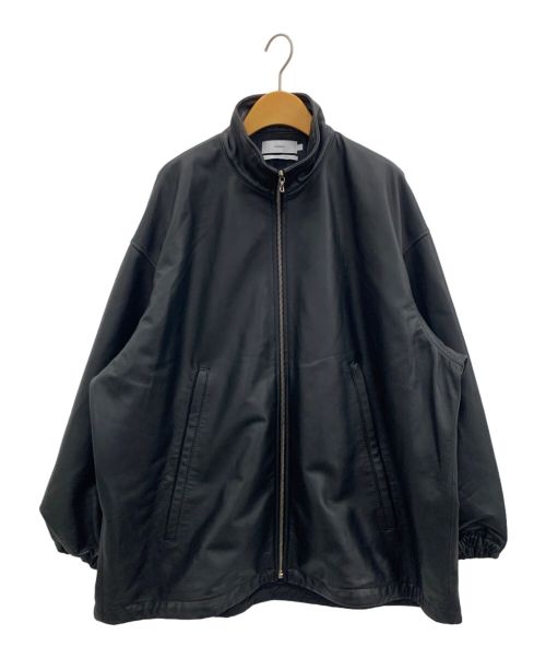 Graphpaper（グラフペーパー）Graphpaper (グラフペーパー) Sheep Leather Track Blouson ブラック サイズ:1の古着・服飾アイテム