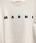 中古・古着 MARNI (マルニ) クルーネック オーバーサイズTシャツ ホワイト サイズ:40：25000円