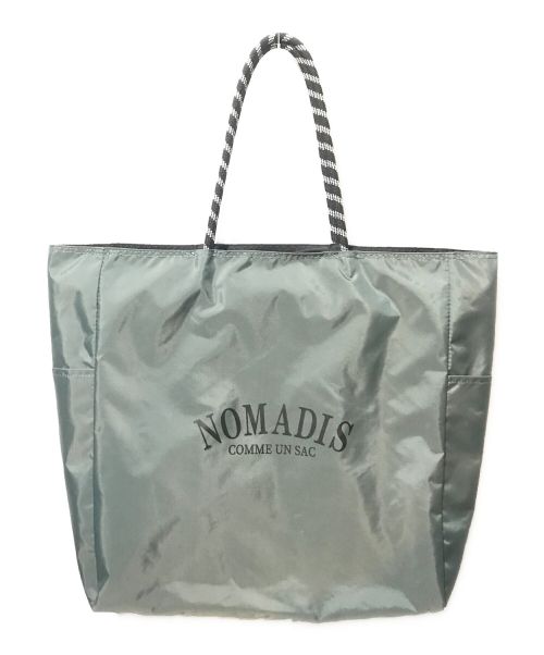 NOMADIS（ノマディス）NOMADIS (ノマディス) リバーシブルトートバッグ グレーの古着・服飾アイテム