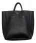 YOUNG & OLSEN The DRYGOODS STORE（ヤングアンドオルセン ザ ドライグッズストア）の古着「EMBOSSED LEATHER TOTE M」｜ブラック