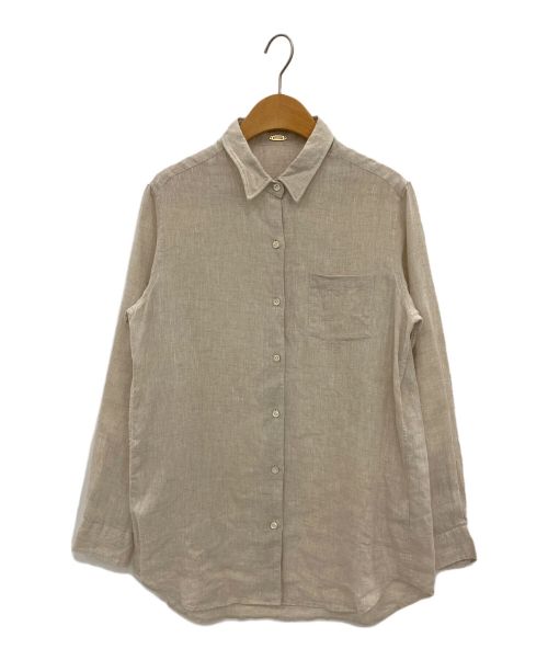 MUSE de Deuxieme Classe（ミューズ ドゥーズィエム クラス）MUSE de Deuxieme Classe (ミューズ ドゥーズィエム クラス) LINEN ワイヤーウォッシュ ベージュ サイズ:-の古着・服飾アイテム