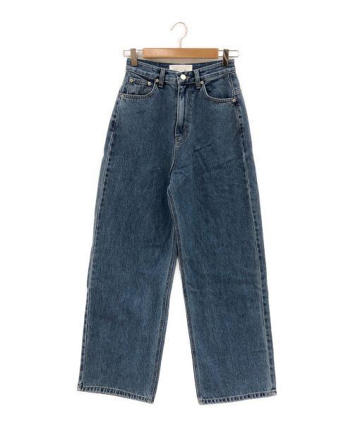 na.e（ナエ）na.e (ナエ) Wide Loose Jeans インディゴ サイズ:Mの古着・服飾アイテム