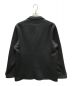 COMME des GARCONS HOMME (コムデギャルソン オム) 襟メッシュテーラードジャケット ブラック サイズ:M：24000円