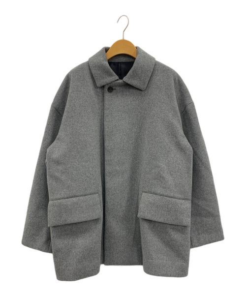 IIROT（イロット）IIROT (イロット) Stand Fall Collar Coat グレー サイズ:Fの古着・服飾アイテム