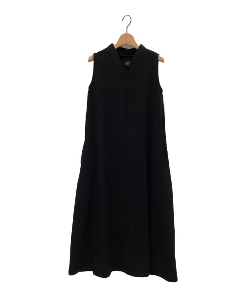 Oyobi（オヨビ）Oyobi (オヨビ) DOUGI SLEEVELESS DRESS ブラック サイズ:Mの古着・服飾アイテム