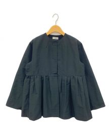 IENA（イエナ）の古着「＆NAVY etique ペプラムジャケット」｜ブラック