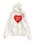 HUMAN MADE（ヒューマンメイド）の古着「Heart  Hoodie」｜ホワイト