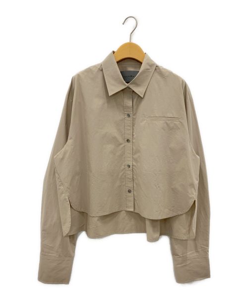 minitz（ミニッツ）MINITZ (ミニッツ) SHORT SHIRT ベージュ サイズ:-の古着・服飾アイテム