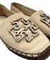 中古・古着 TORY BURCH (トリーバーチ) INES ESPADRILLE ベージュ サイズ:5 １/2：10000円