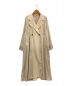 CLANE（クラネ）の古着「BACK GATHER DRESS TRENCH COAT」｜アイボリー