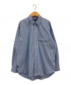 WOOLRICH×journal standard luxeウールリッチ×ジャーナルスタンダード リュクス）の古着「PJ LONG SLEEVE SHIRT」｜ブルー