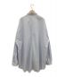 ATON (エイトン) SHRINK STRIPE OVERSIZED SHIRT ブルー サイズ:06：13000円