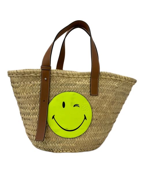 LOEWE（ロエベ）LOEWE (ロエベ) PAULA BASKET SMILEY WINK BAGの古着・服飾アイテム