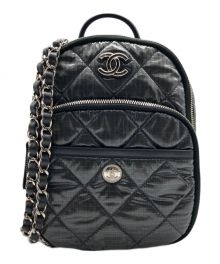 CHANEL（シャネル）の古着「マトラッセ チェーンストラップ」｜グレー