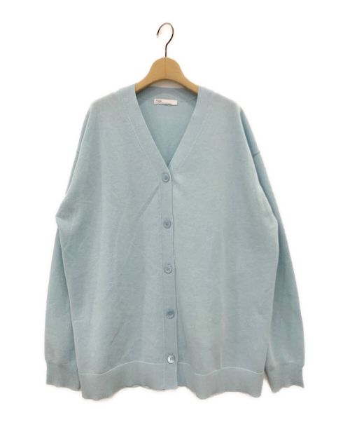 Plage（プラージュ）Plage (プラージュ) sweat ニットカーディガン スカイブルー サイズ:38の古着・服飾アイテム