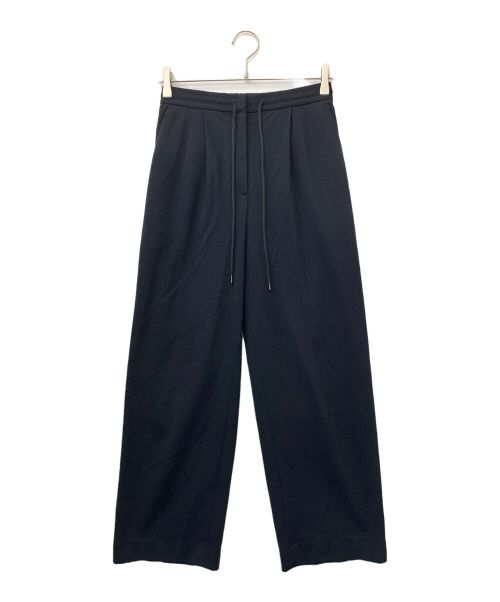 BALLSEY（ボールジィ）BALLSEY (ボールジィ) プレシャスモックドローストリングストレートパンツ ネイビー サイズ:34の古着・服飾アイテム