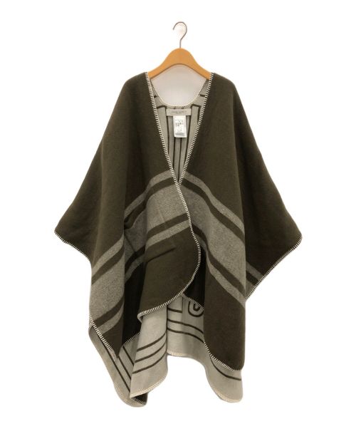 GOLDEN GOOSE（ゴールデングース）GOLDEN GOOSE (ゴールデングース) PONCHO オリーブ サイズ:-の古着・服飾アイテム