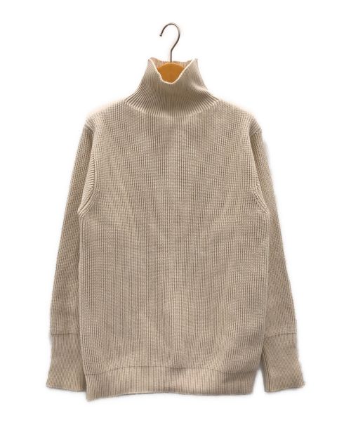 JIL SANDER+（ジルサンダープラス）JIL SANDER+ (ジルサンダープラス) タートルネックニット アイボリー サイズ:32の古着・服飾アイテム