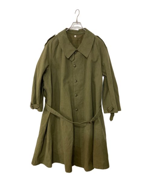 French Army（フランス軍）French Army (フランス軍) M-35モーターサイクルコート カーキ サイズ:6の古着・服飾アイテム