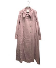 Ameri（アメリ）の古着「CHARME FLARE LONG COAT/ダブルチェスターコート」｜ラベンダー