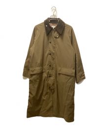 Barbour×JOURNAL STANDARD（バブアー×ジャーナル スタンダード）の古着「別注 OS BURGHLEY-MU-TECH/テックコート」｜ブラウン