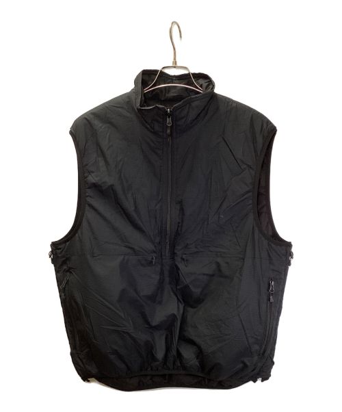 DAIWA PIER39（ダイワ ピア39）DAIWA PIER39 (ダイワ ピア39) TECH REVERSIBLE PULLOVER PUFF VEST ブラック サイズ:Sの古着・服飾アイテム