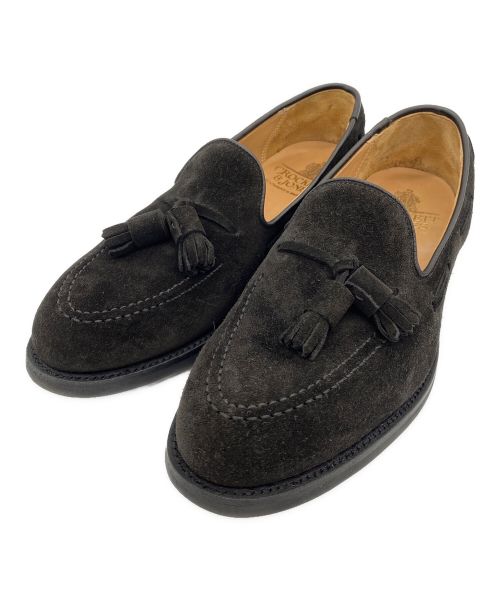 Crockett & Jones（クロケット＆ジョーンズ）Crockett & Jones (クロケット＆ジョーンズ) Cavendish 3(キャベンディッシュ スリー) タッセルローファー ブラック サイズ:5 1/2の古着・服飾アイテム