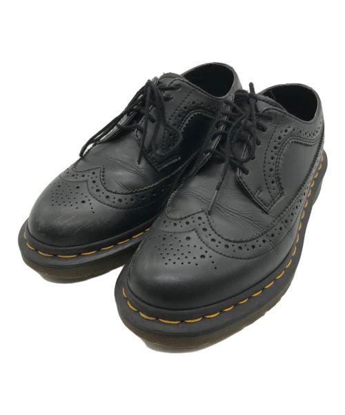 Dr.Martens（ドクターマーチン）Dr.Martens (ドクターマーチン) ウィングチップシューズ　AW005 ブラック サイズ:37の古着・服飾アイテム