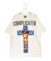 SAINT MICHAEL（セントマイケル）の古着「KK_SS TEE/COMPLICATED」｜ホワイト