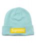 SUPREME（シュプリーム）の古着「BOX LOGO BEANIE」｜ライトグリーン