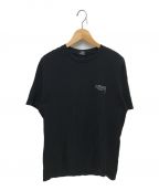 stussyステューシー）の古着「プリントTシャツ」｜ブラック