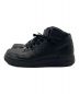 NIKE (ナイキ) ハイカットスニーカー　AIR FORCE1 MID 07 ブラック サイズ:27.5cm：6000円