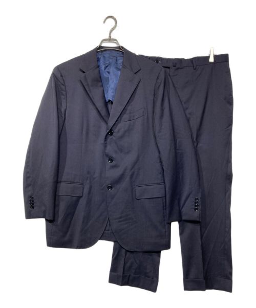 BEAMS F（ビームスエフ）BEAMS F (ビームスエフ) ANGELICO SOLID SUIT　セットアップスーツ ネイビー サイズ:52の古着・服飾アイテム