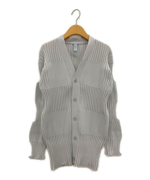 CFCL（シーエフシーエル）CFCL (シーエフシーエル) FLUTED CARDIGAN グレー サイズ:3の古着・服飾アイテム