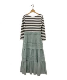 HER LIP TO（ハーリップトゥ）の古着「Spring Ballerina Midi Dress」｜ライトグリーン