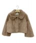 Her lip to（ハーリップトゥ）の古着「Winter Love Faux Fur Coat」｜ベージュ