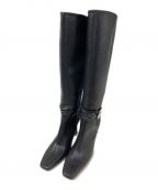 HER LIP TOハーリップトゥ）の古着「Crystal Bucked knee Boots」｜ブラック