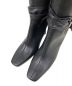 中古・古着 HER LIP TO (ハーリップトゥ) Crystal Bucked knee Boots ブラック サイズ:38：10000円