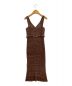 Her lip to (ハーリップトゥ) Shell Button MixColor KnitDress ブラウン サイズ:S：6000円