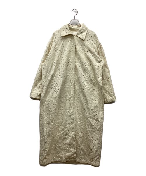 I AM（アイアム）I AM (アイアム) cutwork lace coat アイボリー サイズ:freeの古着・服飾アイテム