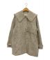 eaphi（エフィ）の古着「big collar botanical half jacket」｜ベージュ