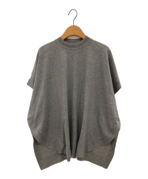 ENFOLD（エンフォルド）ENFOLD (エンフォルド) ROOUND-HEM PULLOVER グレー サイズ:38の古着・服飾アイテム