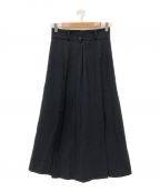 HYKEハイク）の古着「W/C PLEATED SKIRT」｜ネイビー