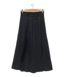 HYKE（ハイク）の古着「W/C PLEATED SKIRT」｜ネイビー